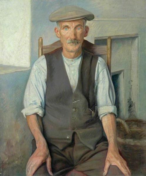 William Rothenstein The Old Gardener