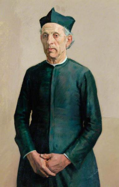 William Rothenstein The Old Priest