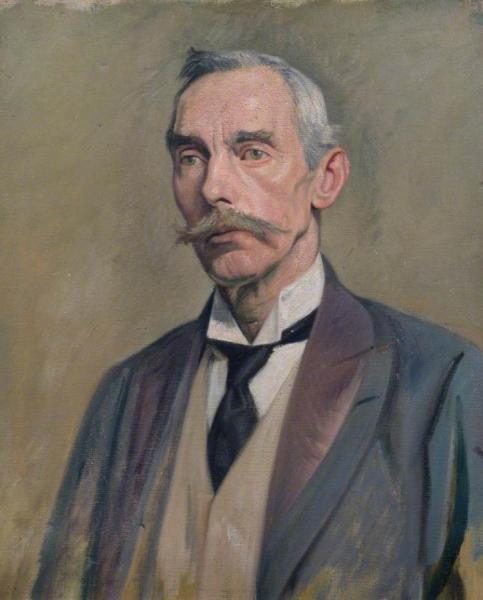 The Right Honourable Brien Ibrican, Baron Cullen Of Ashbourne, Governor Of The Bank Of England by William Rothenstein