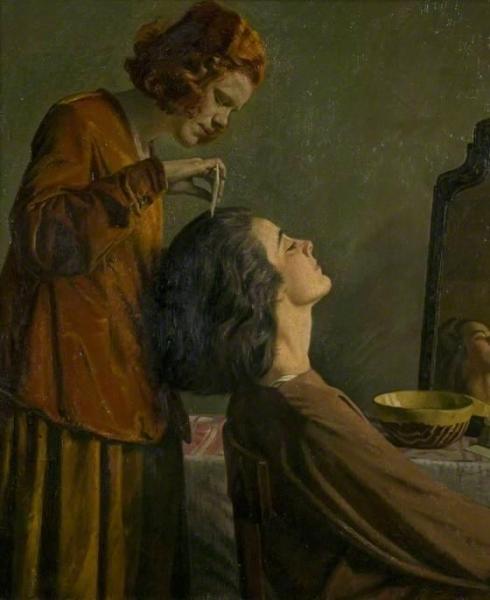 The Toilet by William Rothenstein