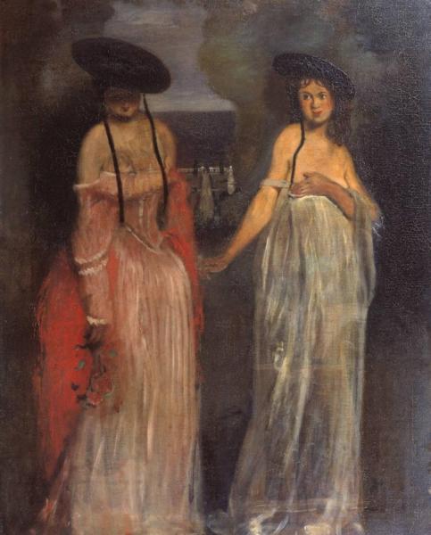 William Rothenstein Two Women