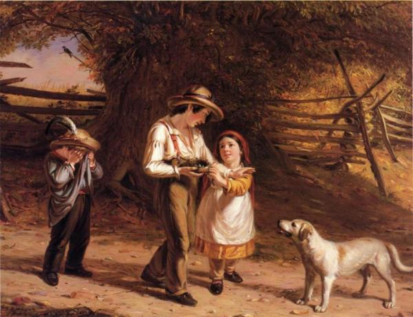 Bird-egging by William Sidney Mount
