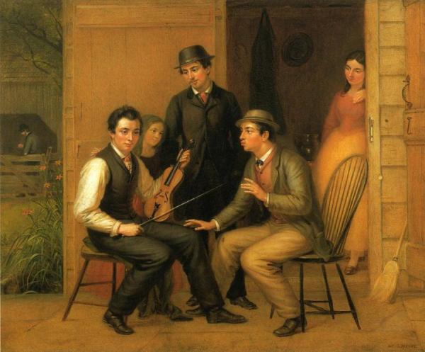 Catching The Tune by William Sidney Mount Oil Painting Reproductions