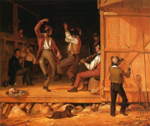 Dance Of The Haymakers by William Sidney Mount