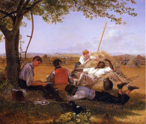 Farmers Nooning by William Sidney Mount