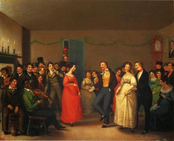 Rustic Dance After A Sleigh Ride by William Sidney Mount