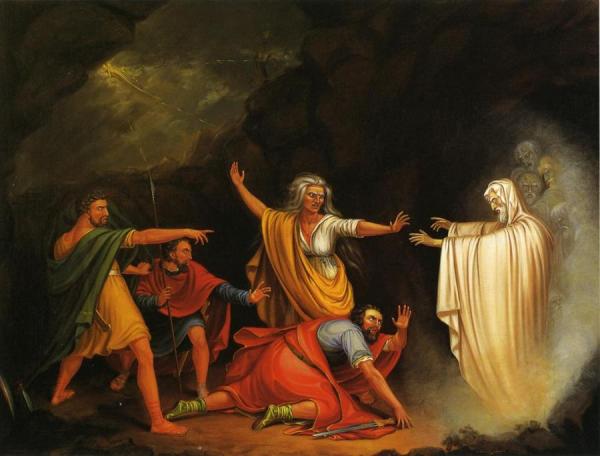 Saul And The Witch Of Endor by William Sidney Mount