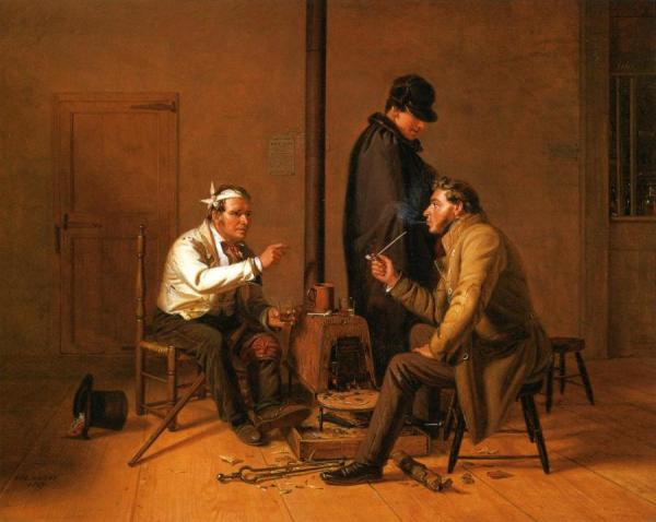 The Long Story by William Sidney Mount Oil Painting Reproductions