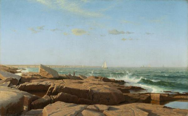 Narragansett Bay, 1864 by William Stanley Haseltine
