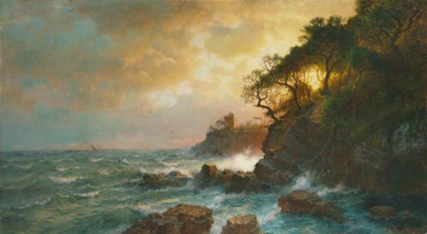 Coast Of Sori by William Stanley Haseltine