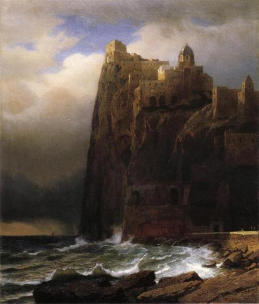 Coastal Cliffs by William Stanley Haseltine