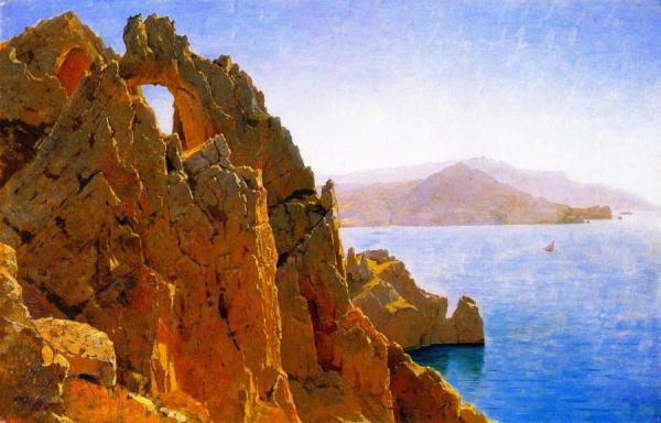 Natural Arch, Capri by William Stanley Haseltine