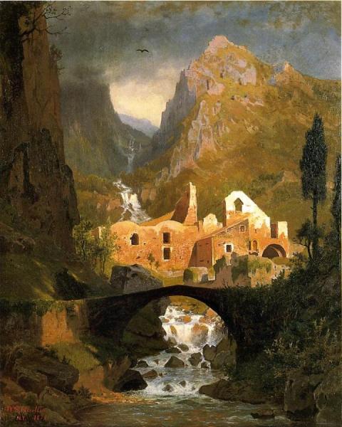 Valle Dei Molini - Amalfi by William Stanley Haseltine