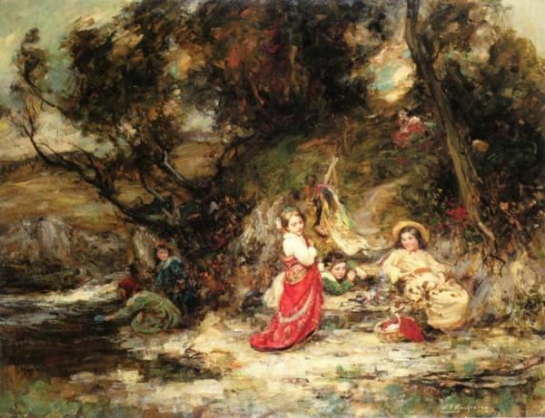 My Lady's Train by William Stewart Macgeorge