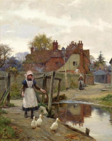 The Truants by William Teulon Blandford Fletcher