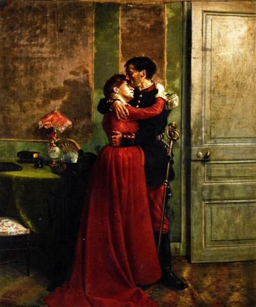Adieu by William Trego Oil Painting Reproductions