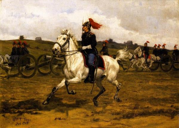 Lieutenant Of Light Artillery by William Trego