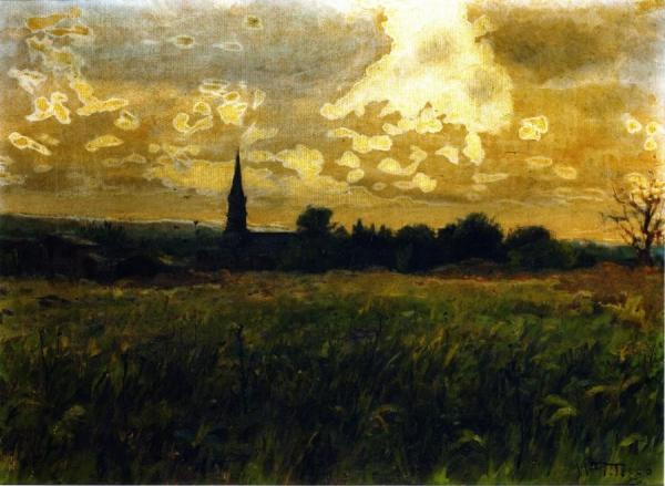 North Wales At Dusk by William Trego Oil Painting Reproductions