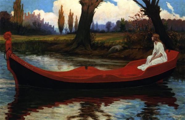 William Trego The Lady Of Shalott
