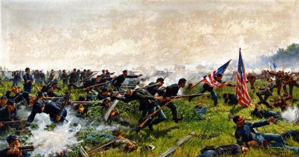 The Rescue Of The Colors by William Trego