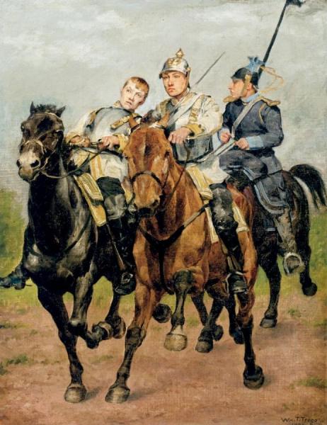 The Three Princes by William Trego Oil Painting Reproductions