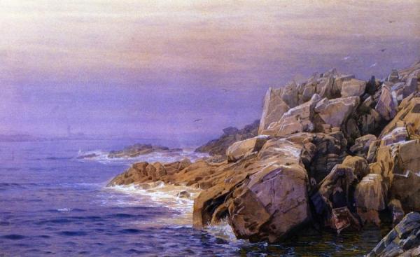 Appledore Coast by William Trost Richards