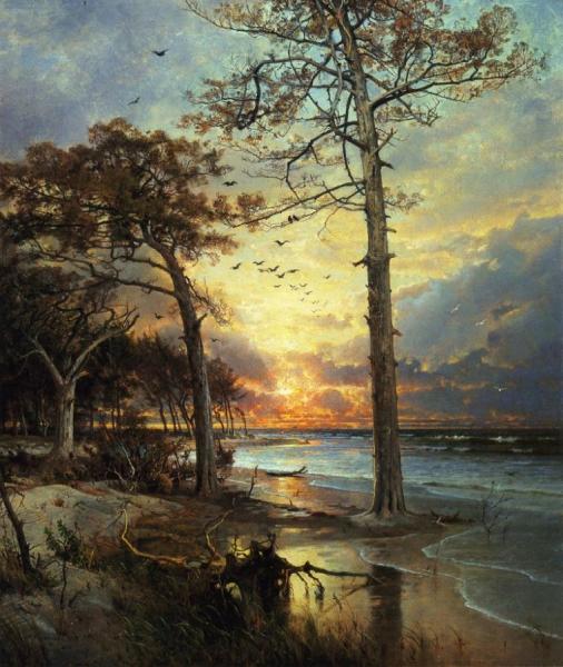 At Atlantic City by William Trost Richards