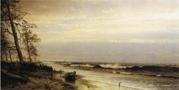 Atlantic City Shoreline by William Trost Richards