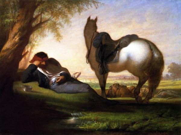 Civil War Scene by William Trost Richards