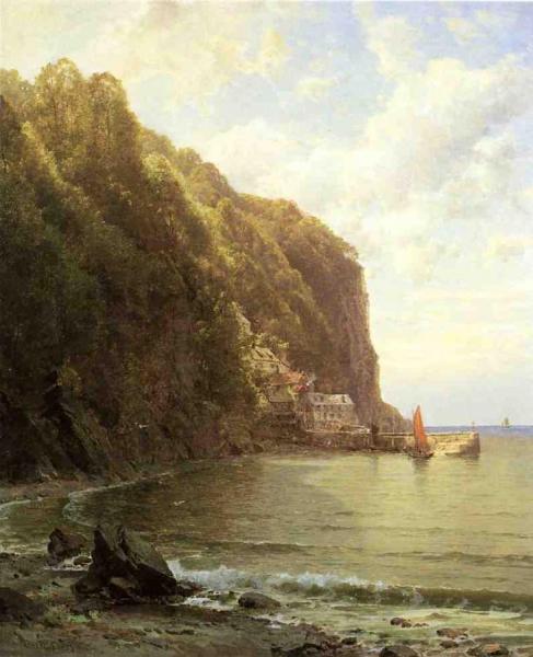 Coast Of Cornwall by William Trost Richards