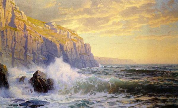 Cornish Headlands by William Trost Richards