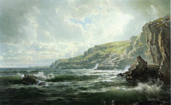 Crashing Waves by William Trost Richards