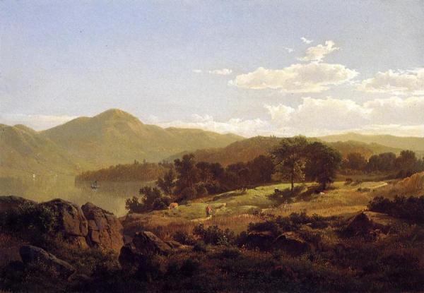 Lake George, Opposite Caldwell by William Trost Richards
