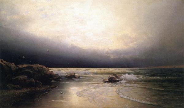 Lands End - New Jersey Coast by William Trost Richards