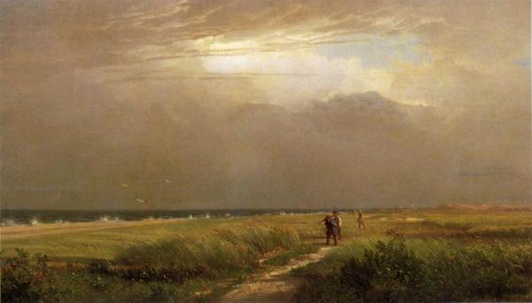 Men On The Shore by William Trost Richards