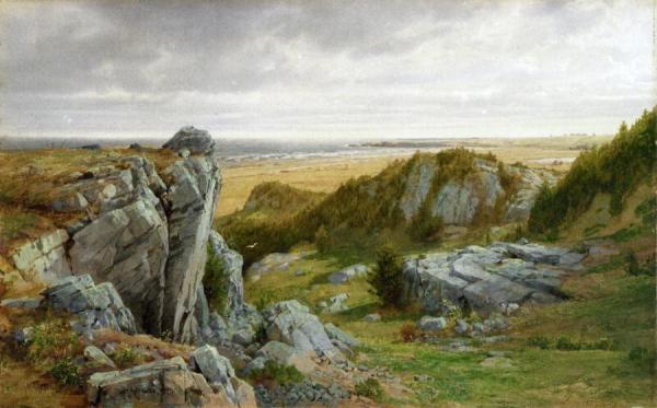 Near Parsdise, Newport by William Trost Richards