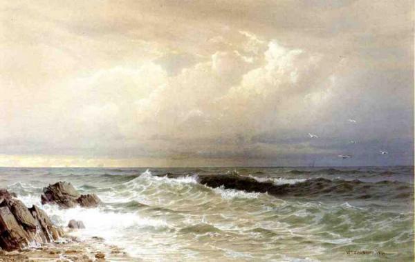 Off The Coast Of Rhode Island by William Trost Richards