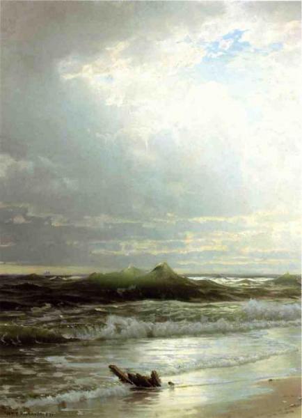 On The Shore by William Trost Richards