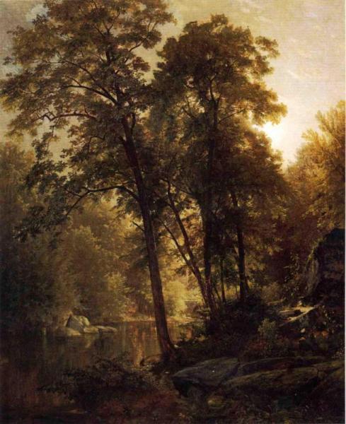 On The Wissahickon by William Trost Richards