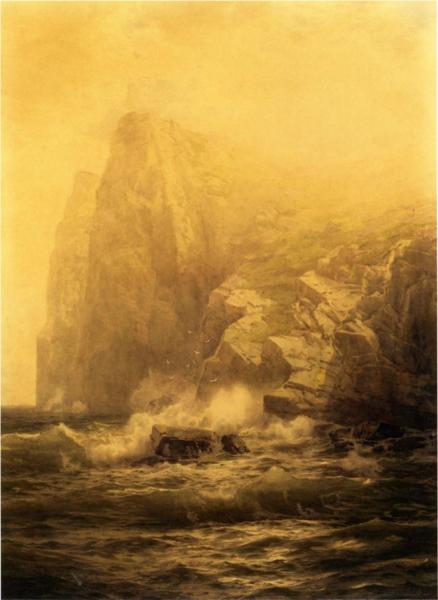 Rocky Coast by William Trost Richards