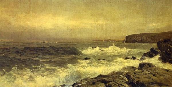 Rocky Sea Coast by William Trost Richards