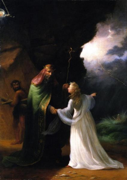 Scene From The Tempest by William Trost Richards