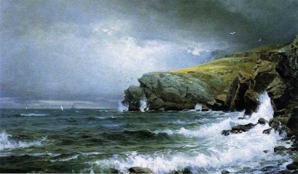 Seascape - Coast Of Maine by William Trost Richards