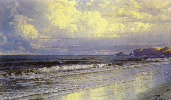 Second Beach, Neweport by William Trost Richards