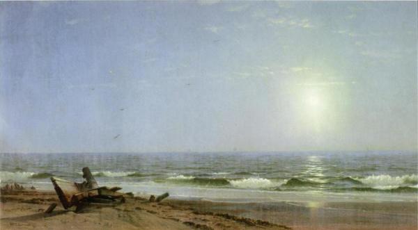 Sunlight On The Shore by William Trost Richards