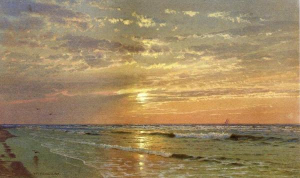 Sunrise, Atlantic City by William Trost Richards