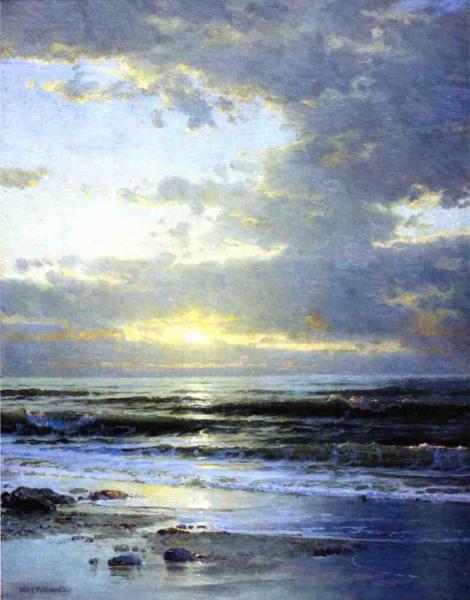 Sunrise On The Beach by William Trost Richards