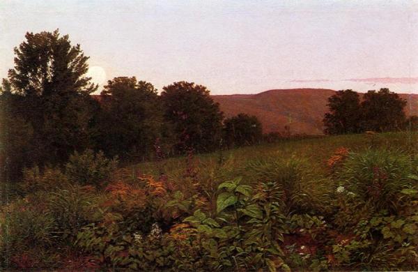 Sunset On The Meadow by William Trost Richards