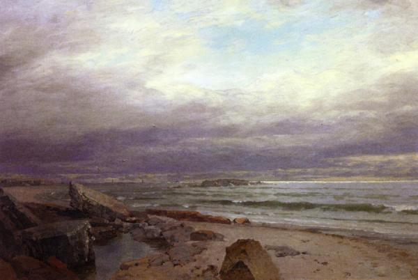 The Lions Of Cornwall by William Trost Richards
