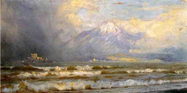 Vesuvius In Winter by William Trost Richards